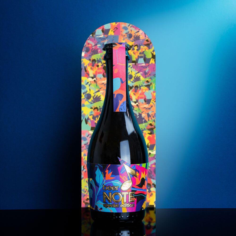 Bier-etiketten-Beer-Note