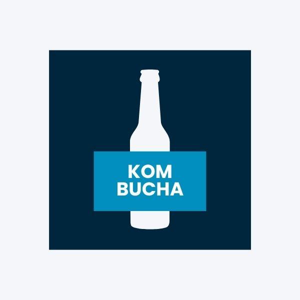 Etiketten voor Kombucha