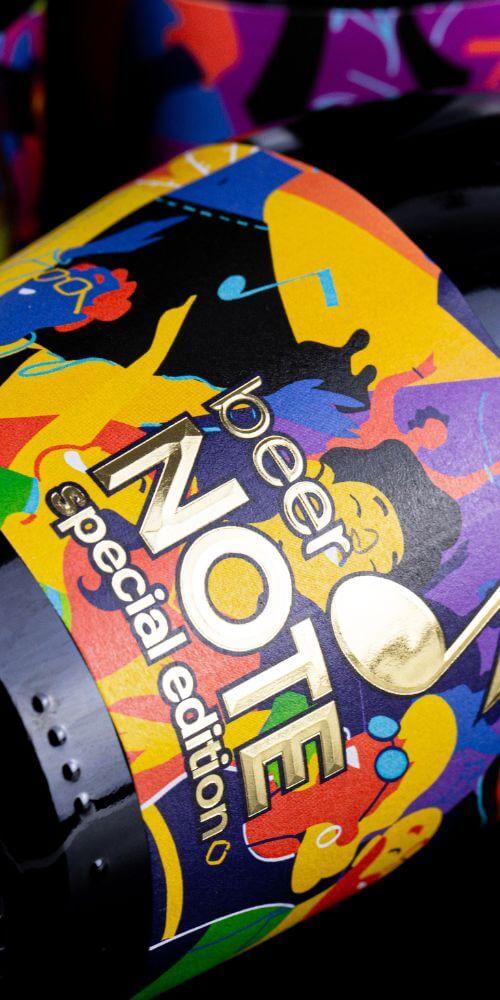 Bieretiketten-Beer-Note