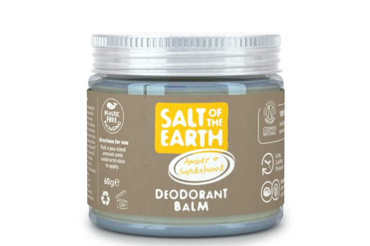 Salt of the earth amber and sandalwood jar