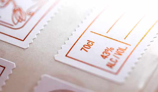 Bedrukte bieretiketten op rol van unieketiket.nl zijn mogelijk in allerlei vormen