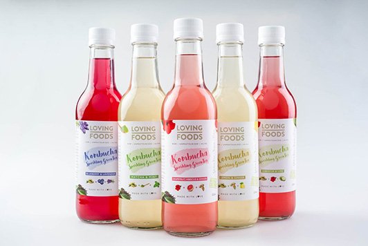 Bedrukte etiketten op rol voor vruchtensappen, smoothies en andere dranken